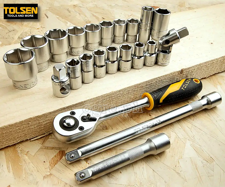 15139 22pcs ½” Drive Industrial Sockets Set