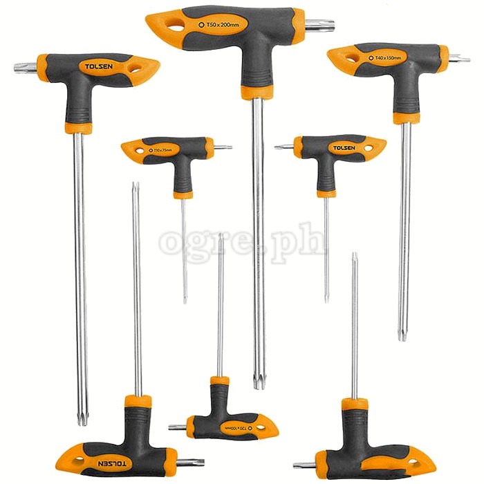 20061 8pcs Torx T-Handle Screwdrivers Set