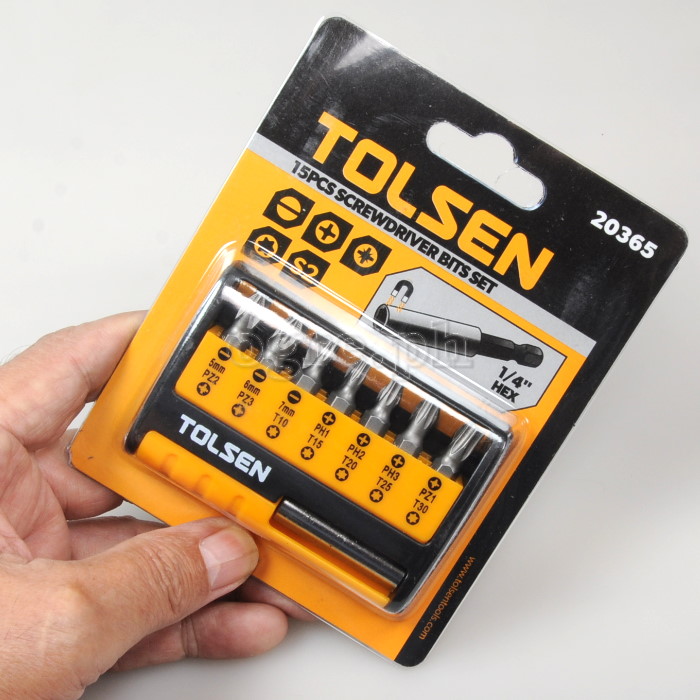 20365 15pcs Screwdriver Bits Set