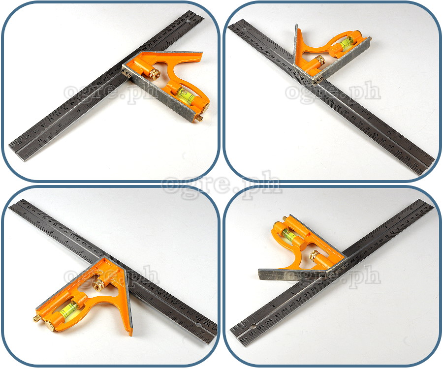 35037 Industrial Combination Square 300mm (12”)
