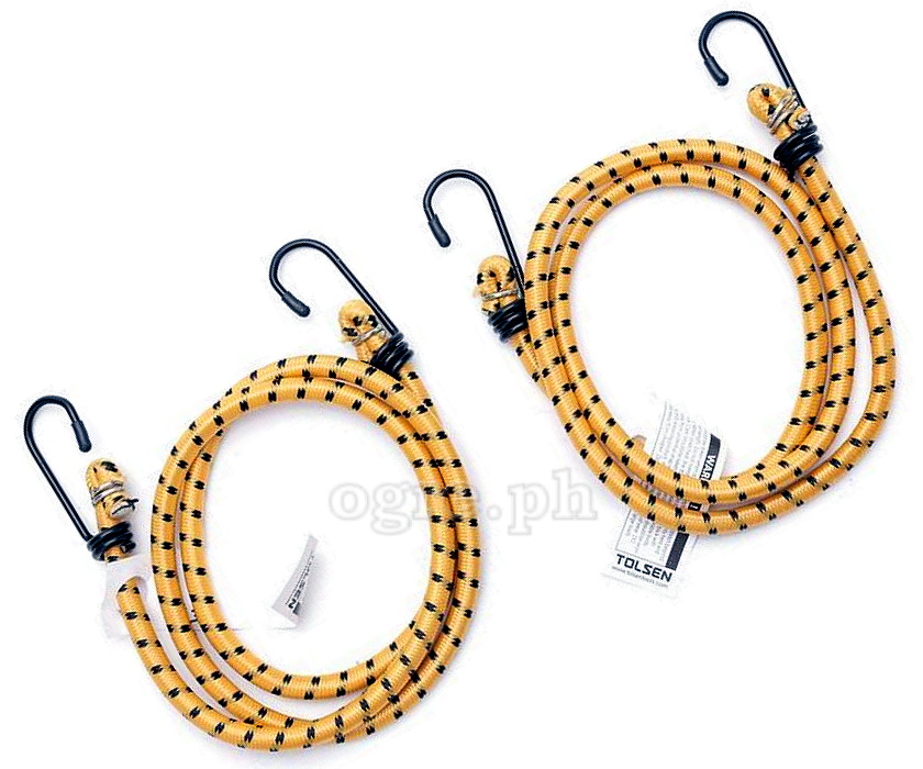 62242 2pcs Elastic Luggage Rope Set 60cm (24”)