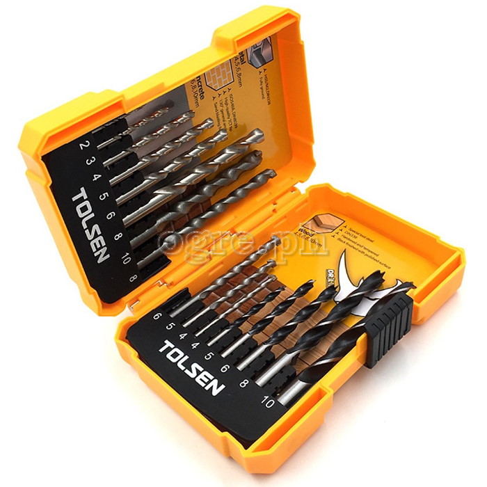 75628 16pcs Assorted Drill Bits Set