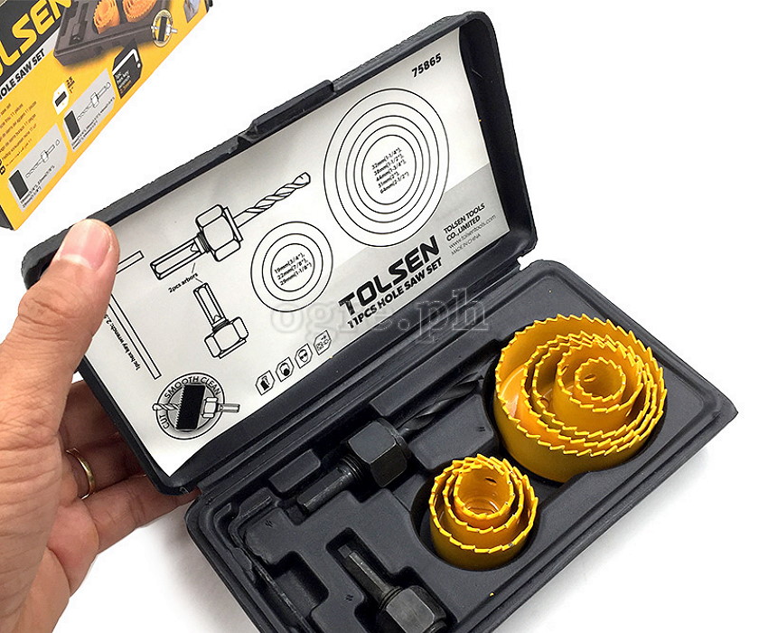 75865 11pcs Hole Saw Set