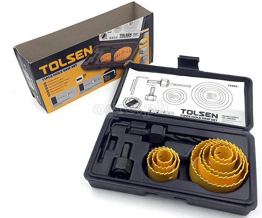 75865 11pcs Hole Saw Set