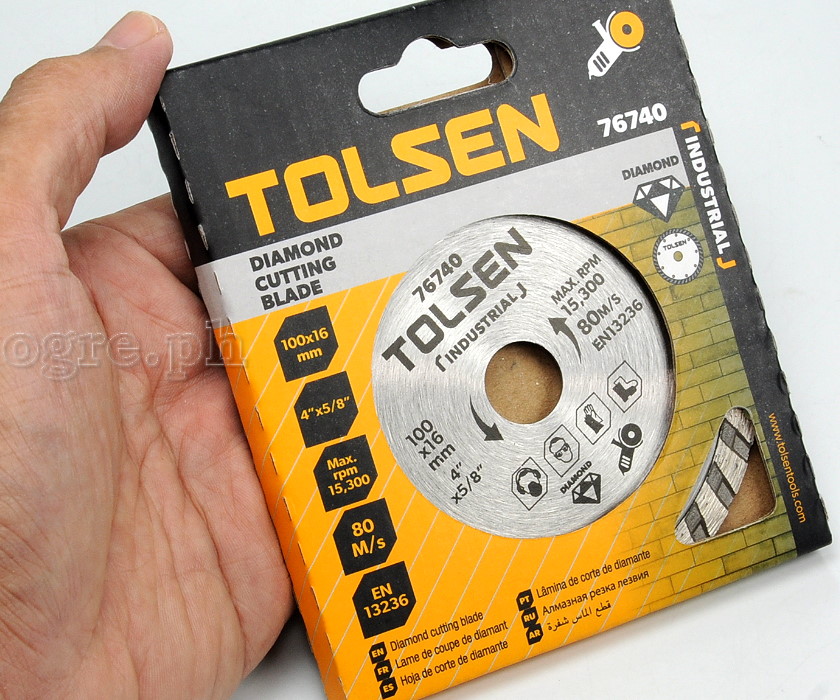 76740 Industrial Diamond Cutting Blade 100mm