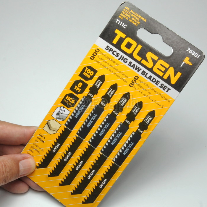 76801 5pcs Jigsaw Blades Set