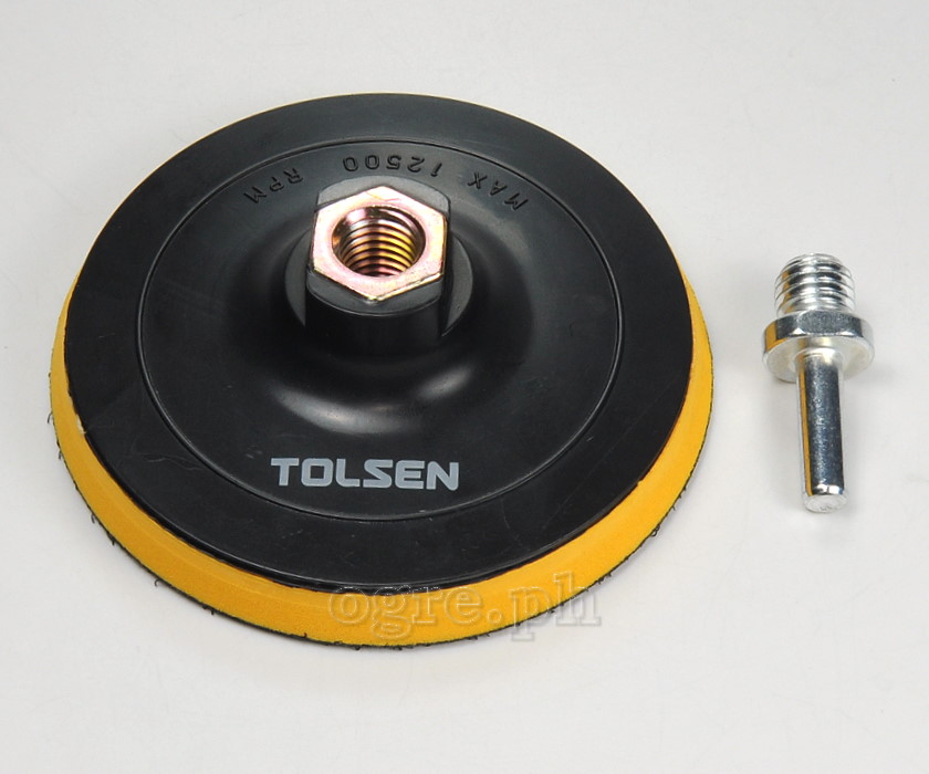 77260 Plastic Backing Pad With Velcro Fastener (115mm)
