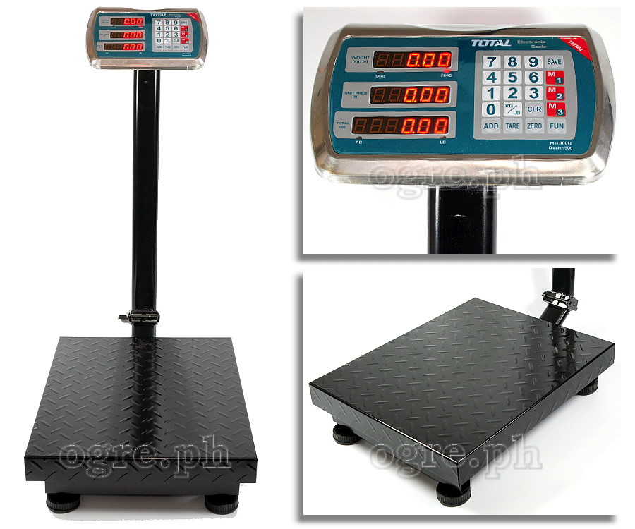 TESA33001 Industrial Electronic Weighing Scale 300kg (660lb)