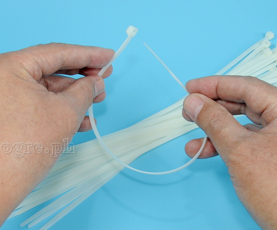 THTCT2001 Pack of 100pcs Cable Ties 3.6 x 200mm