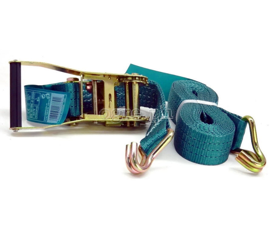 THTRS3101 Heavy-Duty 3-Ton Ratchet Straps Set 50mmx10M