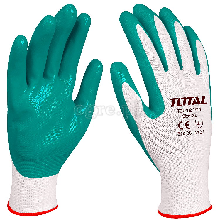 TSP12101 Nitrile Dipped Industrial Safety Gloves XL