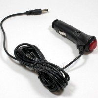 DCA-01S 12V DC Car Adapter with 5.5 Male Plug with Switch