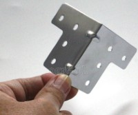F0135 Flight Case Large Corner Brace Protector 58*60mm, Chrome, Set of 4