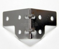 F0535 Flight Case Medium Corner Brace Protector 53*40mm, Chrome,Set of 4