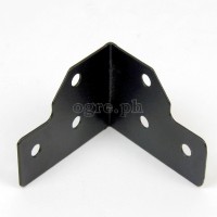 F0535-B Flight Case Medium Corner Brace Protector 53*40mm, Black, Set of 4