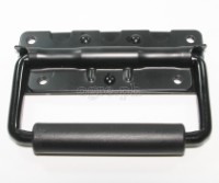 H03P-B Flight Case Small Surface Handle with Grip, 122 x 86mm Black, Set of 2
