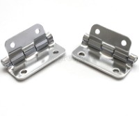 HP06 Flight Case Small Detachable Lift Off Hinge 57x30mm, Chrome, Set of 4