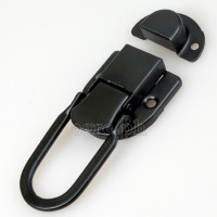 TL03-B Flight Case Small Drawbolt Closure Latch, 58 x 34mm, Black, Set of 2