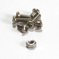 HW028-M2 Nickel Plated Pan Head Philips Screws Kit M2 Mix