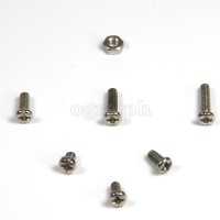 HW028-M2 Nickel Plated Pan Head Philips Screws Kit M2 Mix