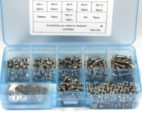 HW028-M3 Nickel Plated Pan Head Philips Screws Kit M3 Mix