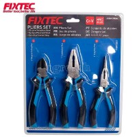 FHPK031 3pcs Industrial Chrome Vanadium Pliers Set
