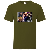 RML-ZEP1 Rock Music Legends on Soft Premium 100% Cotton Tee ~ Jimmy Page/Robert Plant