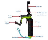 Floating Trigger Grip Set for GoPro