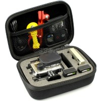 Small Shockproof Storage Case for GoPro, DJI Action, Insta360 Ace, SJCam ~ Black