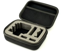 Small Shockproof Storage Case for GoPro, DJI Action, Insta360 Ace, SJCam ~ Black