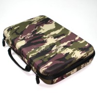 Large Shockproof EVA Storage Case for GoPro, DJI OSMO Action, Insta360 Ace, SJCam ~ Camo
