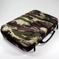 Large Shockproof EVA Storage Case for GoPro, DJI OSMO Action, Insta360 Ace, SJCam ~ Camo