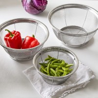 0923 Stainless Steel Mesh Colander 22cm (8.6”)