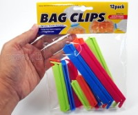 BC0077 Bag Sealing Clips 3-Sizes 12-Pack