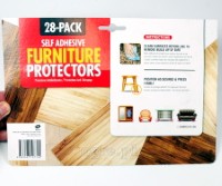 HY0117 28-pack Self Adhesive Cork Furniture Protectors