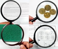 SG0016 100mm / 4” Magnifying Glass with Handle