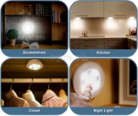 3 pcs Wireless LED Lights with Remote Control