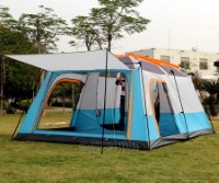 4-5 Person Double-Layer Two Bedroom Tent 330*210*185cm