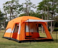 4-5 Person Double-Layer Two Bedroom Tent 330*210*185cm