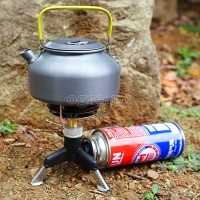15C3 Butane Tank Nozzle Adapter with Folding Tripod