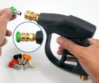 FGK-01 2175psi Pressure Washer Gun Kit with Snow Foam Cannon and Set of 5 Quick-Connect Nozzles