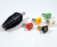 FGK-02 2175psi Pressure Washer Gun Kit with Rotary Turbo Nozzle and Set of 5 Quick-Connect Nozzles