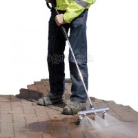 PWWB-312 Pressure Washer 12" 3-nozzles Aluminum Water Broom with 24" Extension Wand
