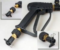PWA-19 M22 x 14mm Female to Nilfisk-compatible Hose Quick Connector