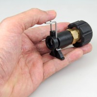 PWA-19 M22 x 14mm Female to Nilfisk-compatible Hose Quick Connector