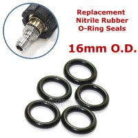 PWA-11B Pack of 5 2.5mm Nitrile Rubber O-Ring Seals for Pressure Washer Accessories