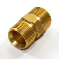 PWU-02 M22 14mm Male to M22 15mm Male Pressure Washer Union Coupling 