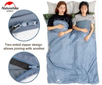 NH21MSD09-M LW180-M Ultralight Envelope Style Cotton Sleeping Bag