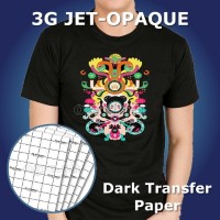HTP-DKA4 3G Jet-Opaque Heat Transfer Paper for Dark Fabrics Size A4 (10 sheets)