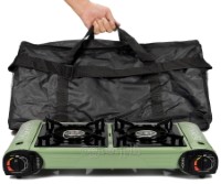 OTGS-268 Portable 2-Burner Butane Gas Stove with Free Storage Bag